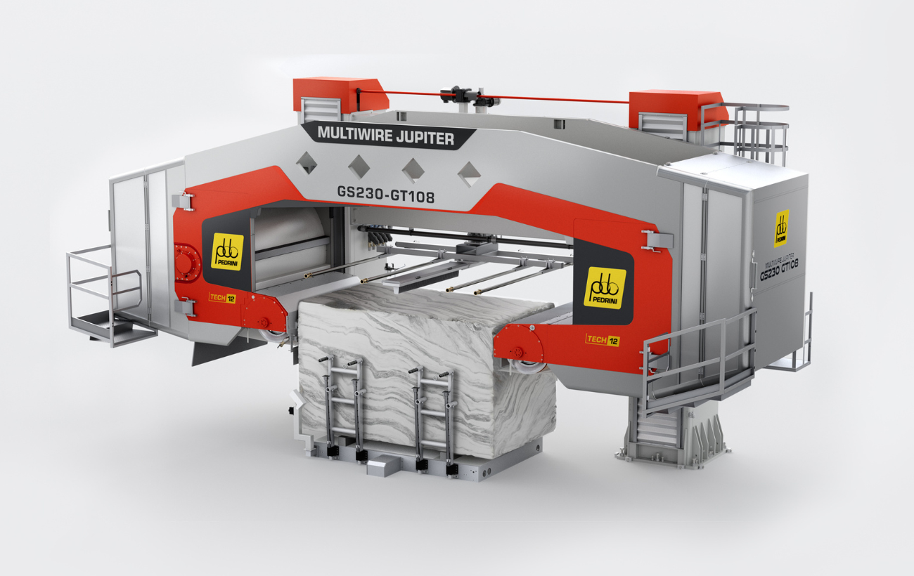 tecnologie di lavorazione della pietra Pedrini