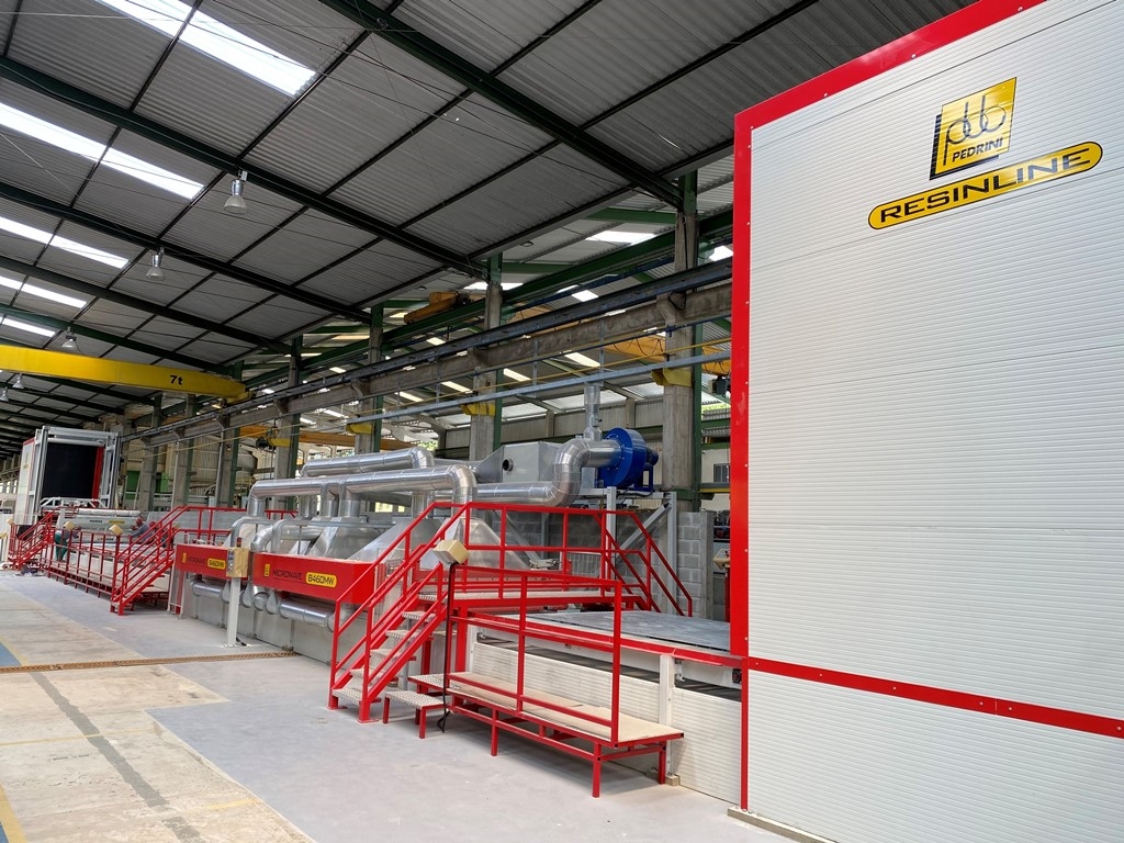 Margramar-microwave resin line | Pedrini Margramar-microwave resin line | Pedrini