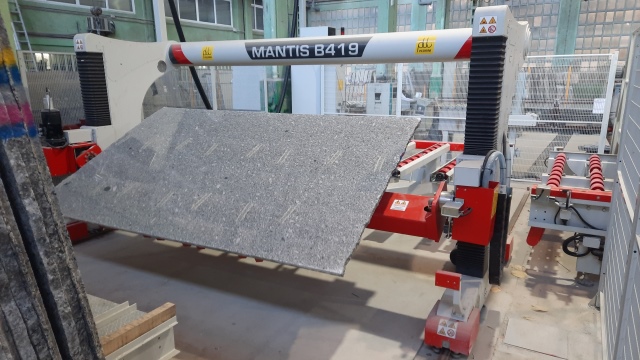 MANTIS B419 caricatore per lastre di granito e marmo