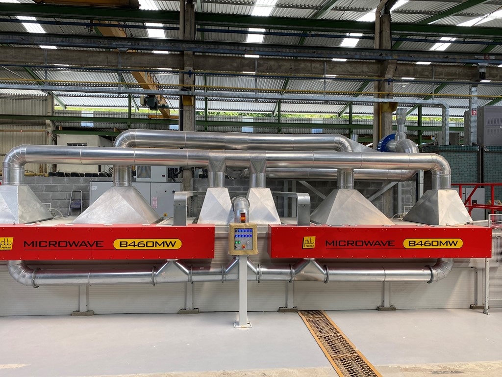 Margramar-microwave resin line | Pedrini Margramar-microwave resin line | Pedrini