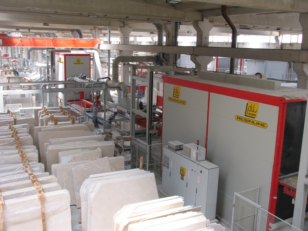 Haz Mermer-linea di resinatura marmo con microonde | Pedrini Haz Mermer-linea di resinatura marmo con microonde | Pedrini